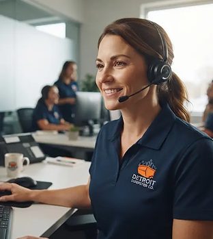 Sara, Dispatch Coordinator at Detroit Dumpster Co