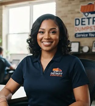 Tania, Marketing and Customer Care at Detroit Dumpster Co