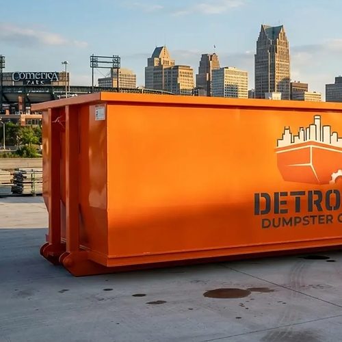 Fill the dumpster at your own pace